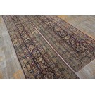 19th Century Pair of S.E. Persian Kirman Laver Runner Carpets