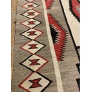 Early 20th Century American Navajo Storm Pattern Carpet 