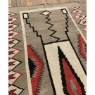 Early 20th Century American Navajo Storm Pattern Carpet 