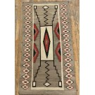 Early 20th Century American Navajo Storm Pattern Carpet 