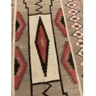 Early 20th Century American Navajo Storm Pattern Carpet 