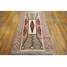 Early 20th Century American Navajo Storm Pattern Carpet 