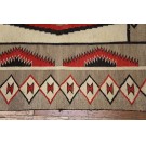 Early 20th Century American Navajo Storm Pattern Carpet 