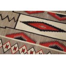 Early 20th Century American Navajo Storm Pattern Carpet 