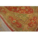 Late 19th Century Turkish Oushak Carpet