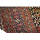 Mid-19th W. Persian Kurdish Runner Carpet 