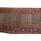 Mid-19th W. Persian Kurdish Runner Carpet 