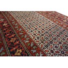 Mid-19th W. Persian Kurdish Runner Carpet 