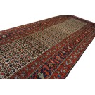 Mid-19th W. Persian Kurdish Runner Carpet 