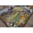 Mid 20th Century Scenic American Hooked Rug