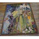 Mid 20th Century Scenic American Hooked Rug