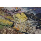 Mid 20th Century Scenic American Hooked Rug