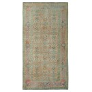 Early 20th Century N. Indian Agra Cotton Carpet