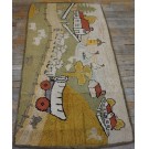 1930s Pictorial American Hooked Rug