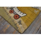 1930s Pictorial American Hooked Rug