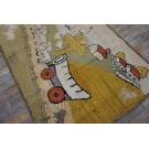 1930s Pictorial American Hooked Rug