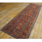 19th Century N.W. Persian Bakshaiesh Runner Carpet 