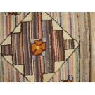 Early 20th Century Geometrical American Hooked Rug