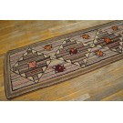 Early 20th Century Geometrical American Hooked Rug