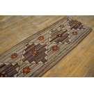 Early 20th Century Geometrical American Hooked Rug