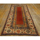 Mid 19th Century Caucasian Kazak Carpet