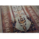 19th Century N.W. Persian Silk Heriz Carpet