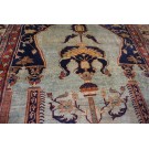 19th Century N.W. Persian Silk Heriz Carpet