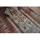 19th Century N.W. Persian Silk Heriz Carpet