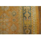 19th Century Turkish Angora Oushak Carpet