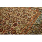 19th Century Persian Mishan Malayer Paisley Carpet 