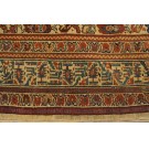 19th Century Persian Mishan Malayer Paisley Carpet 