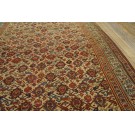 19th Century Persian Mishan Malayer Paisley Carpet 