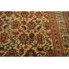 19th Century Persian Mishan Malayer Paisley Carpet 