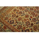 19th Century Persian Mishan Malayer Paisley Carpet 