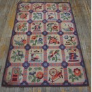 Early 20th Century American Hooked Rug