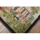 Mid 20th Century Pictorial American Hooked Rug