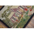 Mid 20th Century Pictorial American Hooked Rug