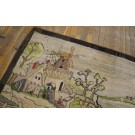 Mid 20th Century Pictorial American Hooked Rug 