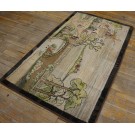 Mid 20th Century Pictorial American Hooked Rug 