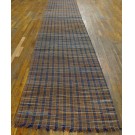 Mid 20th Century American Rag Rug Runner 