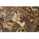 19th Century S.E. Persian Kirman Lavar Hunting Carpet