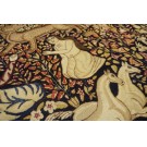 19th Century S.E. Persian Kirman Lavar Hunting Carpet