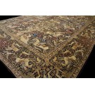 19th Century S.E. Persian Kirman Lavar Hunting Carpet