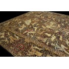 19th Century S.E. Persian Kirman Lavar Hunting Carpet