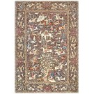 19th Century S.E. Persian Kirman Lavar Hunting Carpet