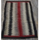 Early 20th Century American Navajo Eye Dazzler Rug