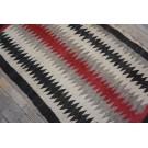 Early 20th Century American Navajo Eye Dazzler Rug