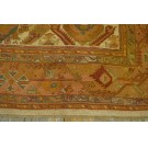 Late 19th Century Turkish Oushak Carpet 