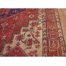 Late 19th Century N.W. Persian Serapi Carpet 