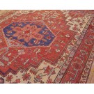 Late 19th Century N.W. Persian Serapi Carpet 